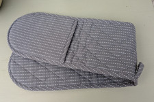 Habitat Grey Double Oven Glove