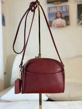 Coach Vintage Red Abbie Zip