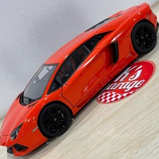 READ Mirror AUTOart 1/18 Lamborghini LP700-4 Orange Arancio Argos 74665