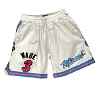 Pro standard miami heat shorts - heat,