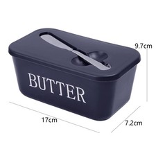 Butter Dish with Lid Knife
