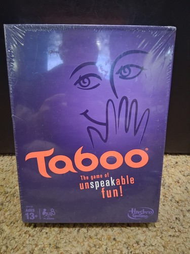 Taboo the game unspeakable - taboo,