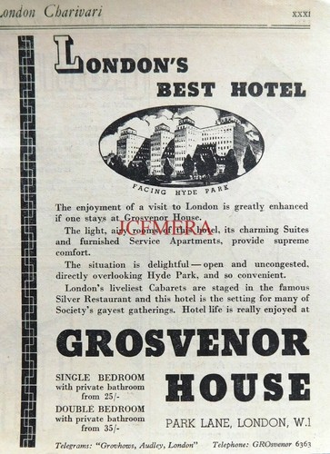 Grosvenor house hotel park - house,