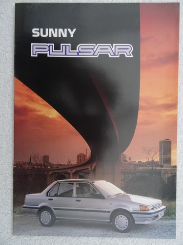 Nissan sunny pulsar - , brochure
