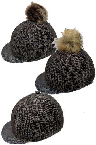 Tweed dark brown - dark, black