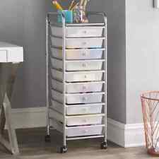 10/15 DRAWER MAKE UP MOBILE HOME OFFICE BEAUTY SALON PORTABLE STORAGE TROLLEY