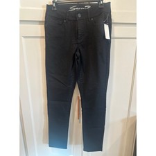 Seven7 Womens Black Skinny