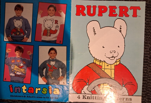 Knitting booklet rupert - knitting, the