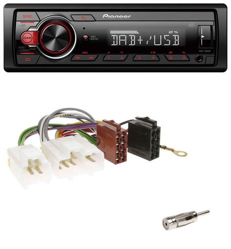 Pioneer mp3 1din dab usb - pioneer, aux