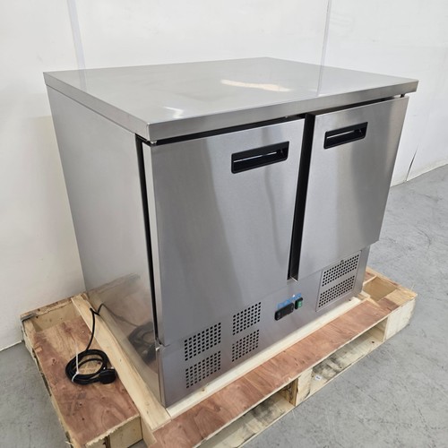 Counter fridge double door - fridge,