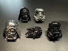 5 x Star Wars Pin Badge Metal
