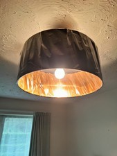 Large Black Ceiling Pendant