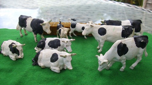 Vintage britains friesian - britains,