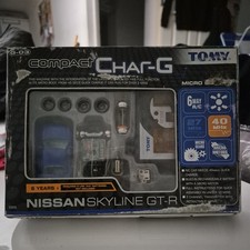 TOMY TOMICA BIT CHAR-G G-03 NISSAN SKYLINE GT-R TYPE R34 BLUE R/C CAR *