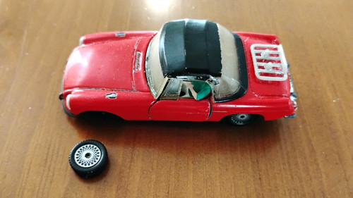 Cararama mgb 430 cabriolet - cararama, mg