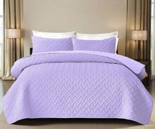 3PC Quilted Bedspread Set