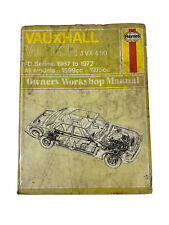 Haynes Vauxhall Victor FD & VX 4/90 (1967-1972) Owners Workshop Manual No. 053