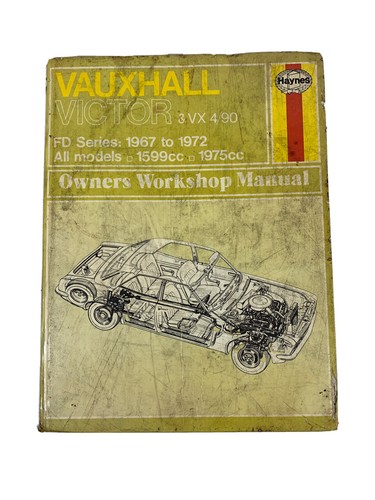 Haynes vauxhall victor vx - vauxhall,