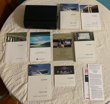 2011 LEXUS IS350C / IS250C OWNERS MANUAL GUIDE BOOK SET + NAVIGATION + CASE OEM