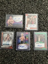 UFC Card Autograph Bundle X5 Shavkat Rakhmonov,Teixeira, Curtis, Franklin,Cam
