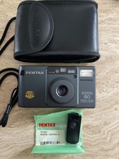 Pentax Espio 80 Blue, 35mm-70mm ,35mm Film  Camera Working