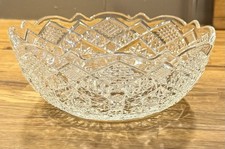 Vintage cut glass crystal - cut,