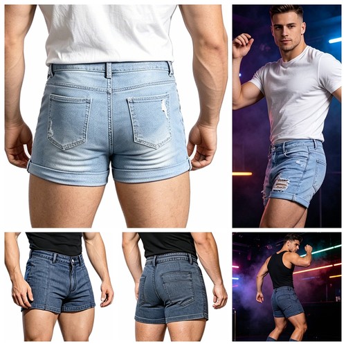 Men jeans bar - bar, boxershorts