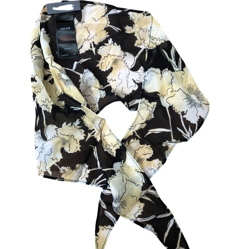Floral scarf one - scarf,