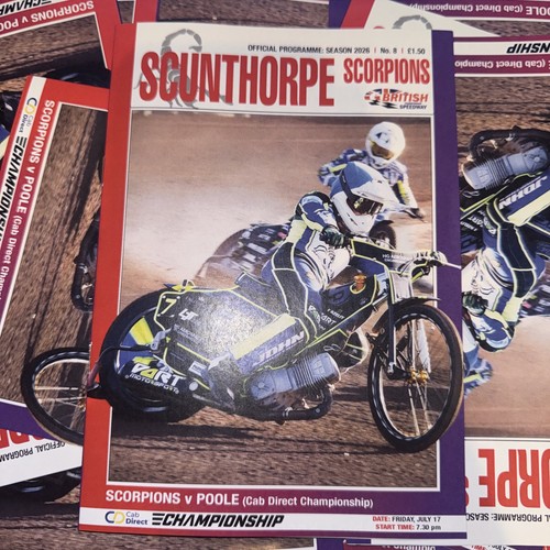 Scunthorpe scorpions poole - vs,