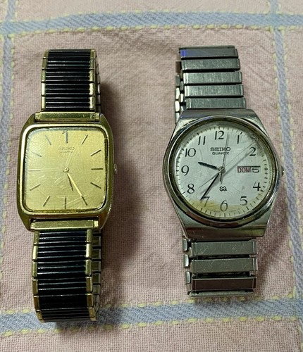Lot vintage seiko watches - of,