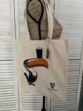 Guinness Toucan Tote Bag Natural Cotton Shopping Bag NWT