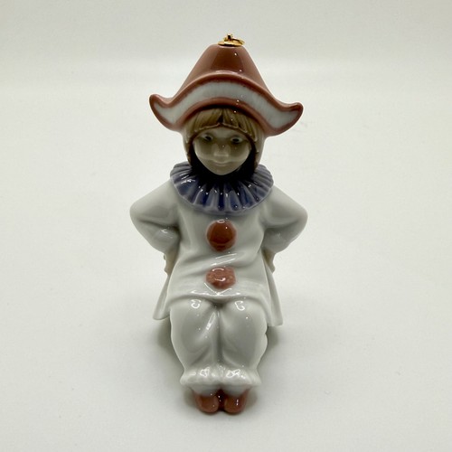 Vtg lladro ornament clown - lladro,