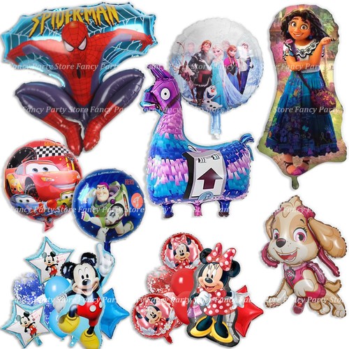 Birthday party foil balloons - party,