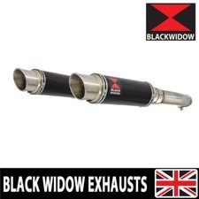 GL1500 GL 1500 Goldwing Twin Exhaust Silencer Kit 230mm GP Round Black BG23R