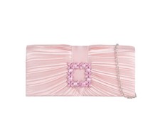 Women's Satin Clutch Bag Long