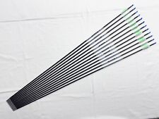 12 x Fivics Five-X Archery Arrows - 32" - 350 Spine - With Points and Nocks