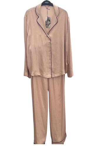 Rosie satin pyjama set - rosie, set(black