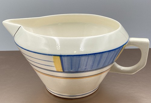 Art deco blue - &, creamer