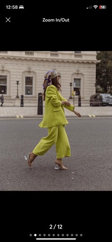 Zara lime green textured - zara,