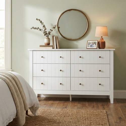 Vintage style white chest - vintage-style, of
