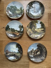 Set Of Six Collectable Plates - John Constable 1776-1837