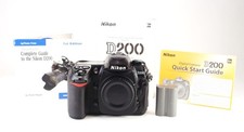 Nikon D200 Camera Body Only 35,944 Shots Refurbished + 12Month Guarantee.