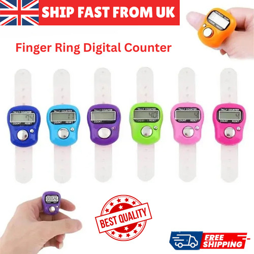 Finger ring digital - finger, black