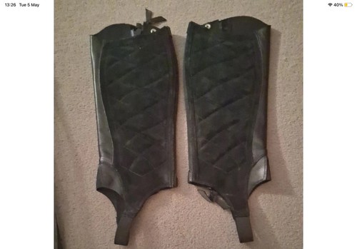 Ariat classic chaps black - ariat,