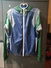 Ladies Retro Adidas Windbreaker Cagoule Size 6-8.