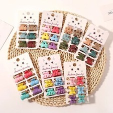 6 BIG 2cm MINI HAIR CLAW