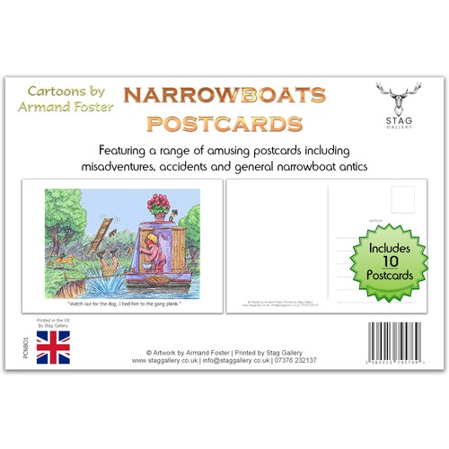 Narrowboats humour cartoon - narrowboats,