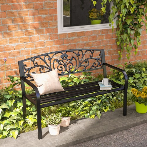 Garden bench furniture park - furniture,