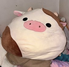 Squishmallow ronnie the cow plush