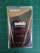 Addi Circular Metal Lace Knitting Needles